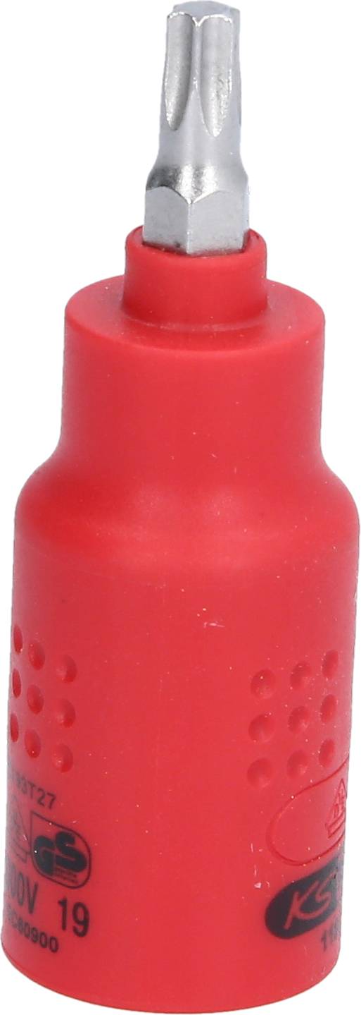 3/8" Isolierte Bit-Stecknuss Torx, T27, 60mm