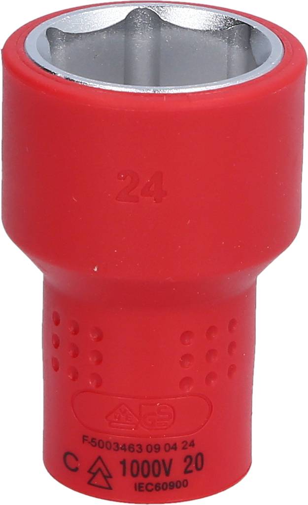 1/2" Isolierte Stecknuss, 24mm