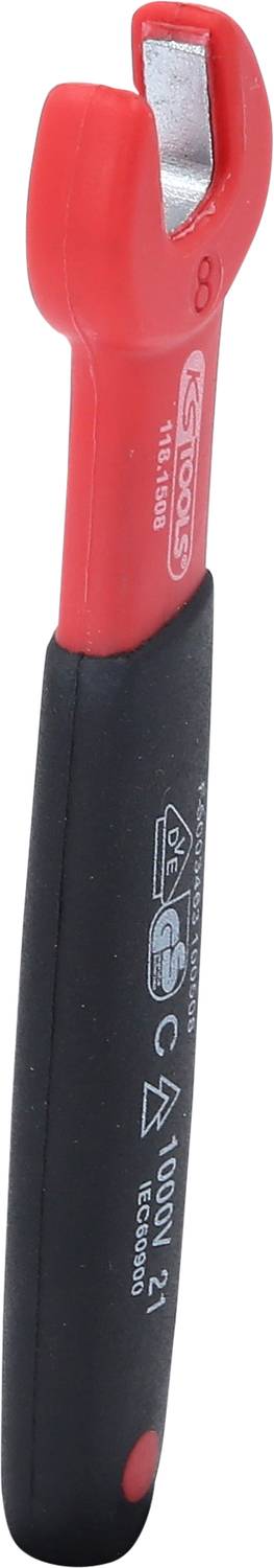 KS Tools 118.1508 Isolierter Maulschlüssel, 8 mm