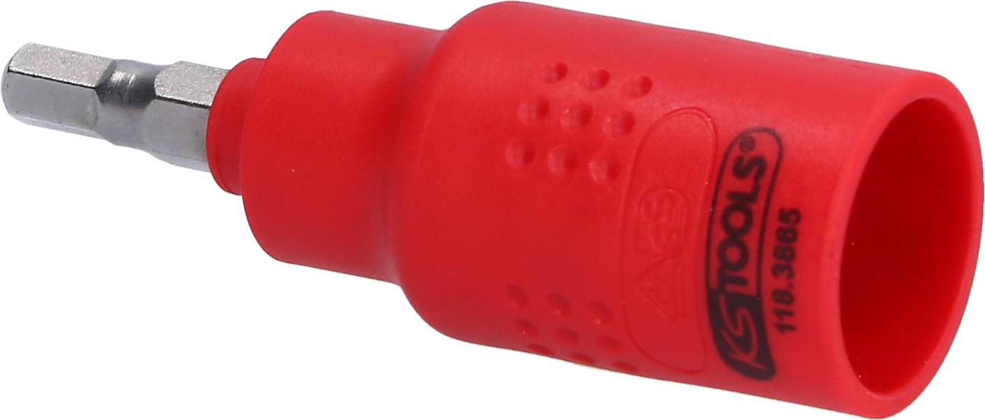3/8" Isolierte Bit-Stecknuss Innensechskant, 5mm, 60mm lang
