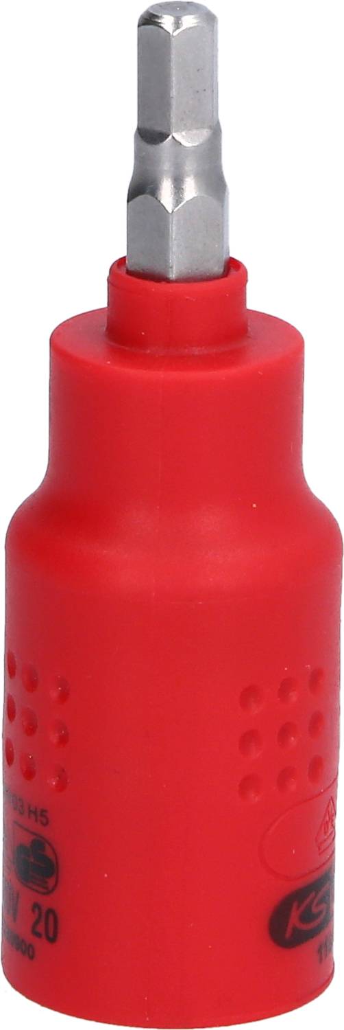 3/8" Isolierte Bit-Stecknuss Innensechskant, 5mm, 60mm lang