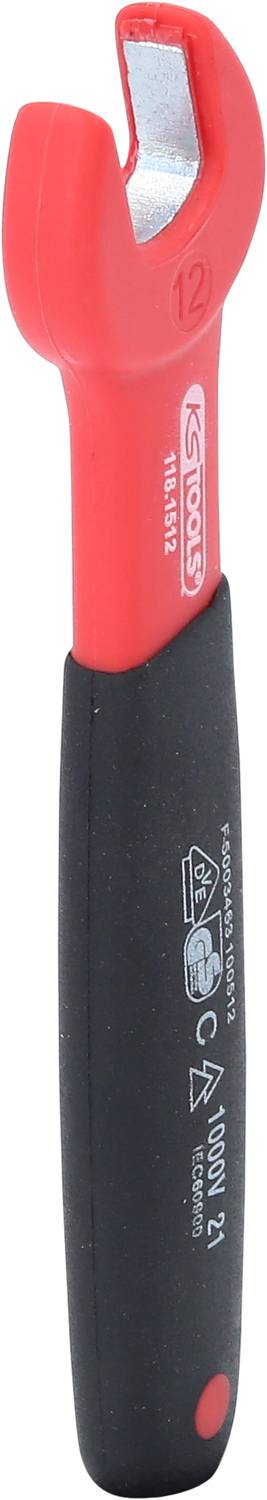 Isolierter Maulschlüssel, 12 mm
