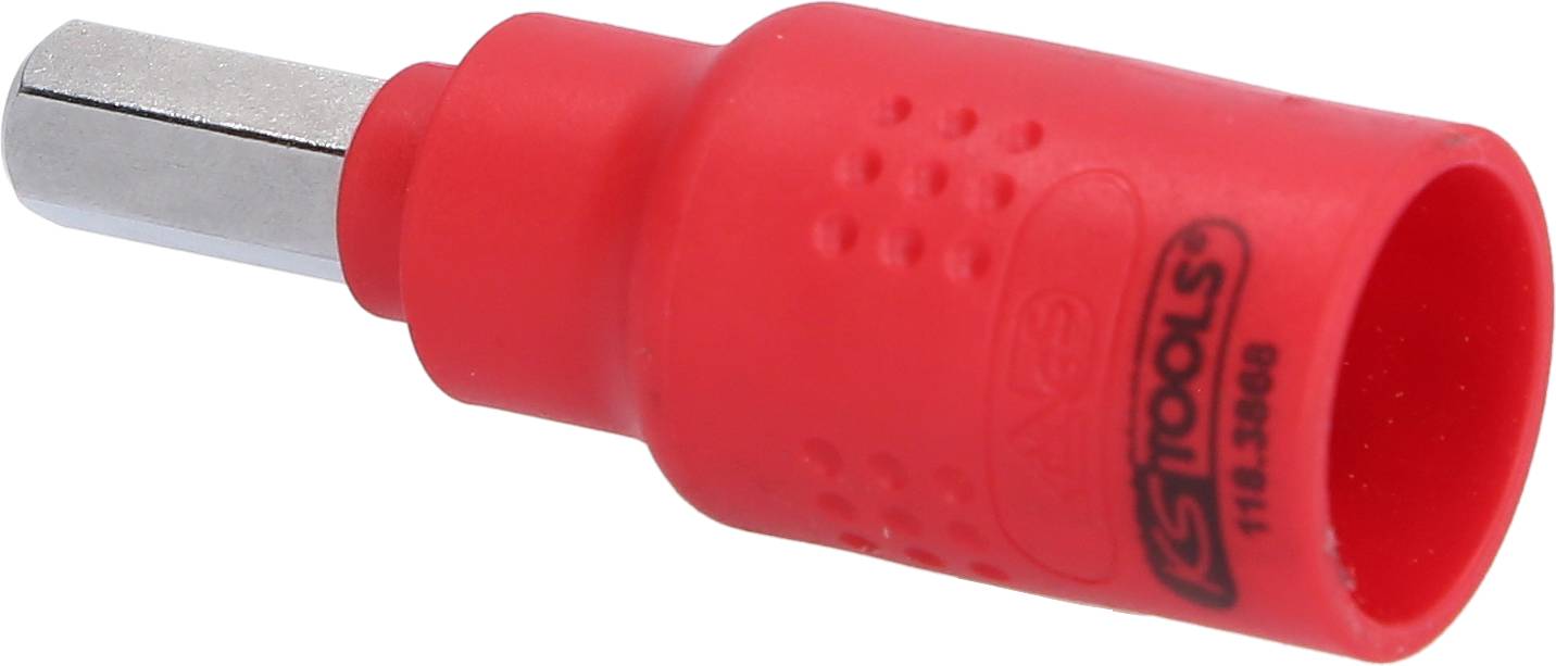 3/8" Isolierte Bit-Stecknuss Innensechskant, 8mm, 60mm lang