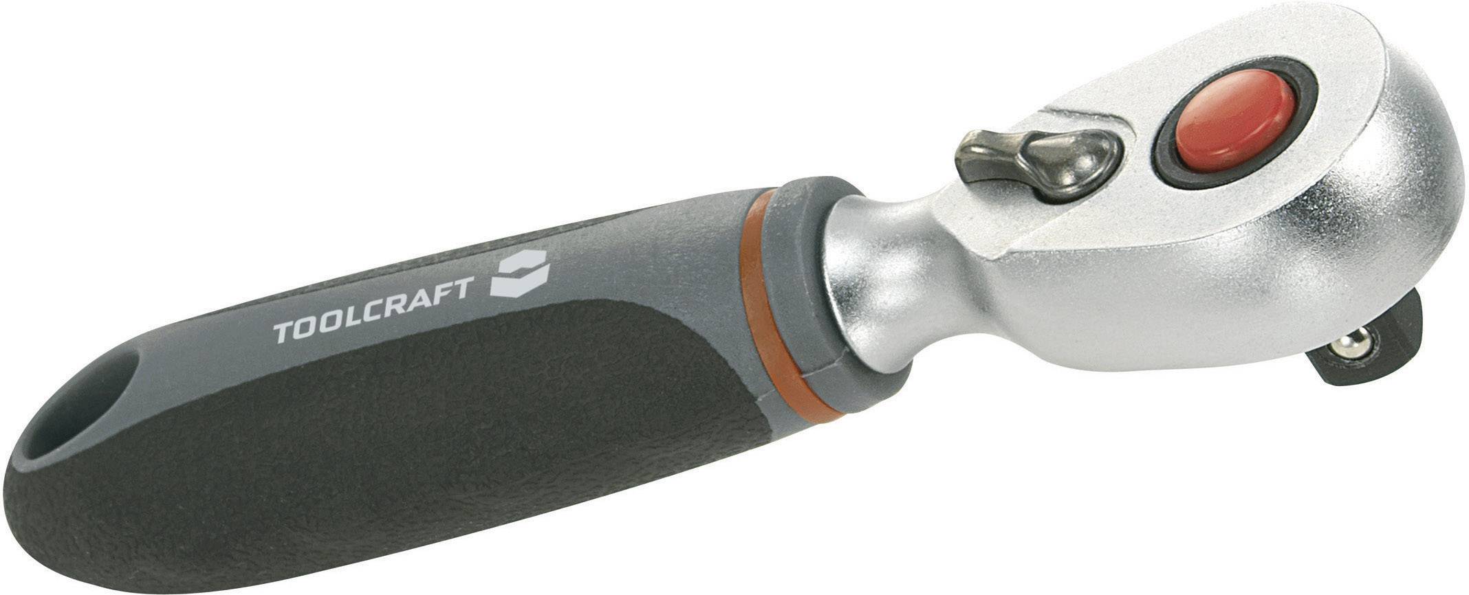 TOOLCRAFT 825073 Mini-Ratsche 1/4" (6.3 mm) 103 mm