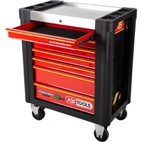 PERFORMANCEplus e10 SCHWARZ/ROT Werkstattwagen mit 7 Schubladen PERFORMANCEplus e10 SCHWARZ/ROT Werkstattwagen mit 7 Schubladen