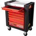 PERFORMANCEplus e10 SCHWARZ/ROT Werkstattwagen mit 7 Schubladen PERFORMANCEplus e10 SCHWARZ/ROT Werkstattwagen mit 7 Schubladen