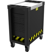 PERFORMANCEplus e10 SCHWARZ/ROT Werkstattwagen mit 7 Schubladen PERFORMANCEplus e10 SCHWARZ/ROT Werkstattwagen mit 7 Schubladen