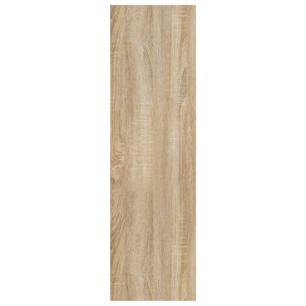 vidaXL Bücherregal/Raumteiler Sonoma-Eiche 100x30x103 cm