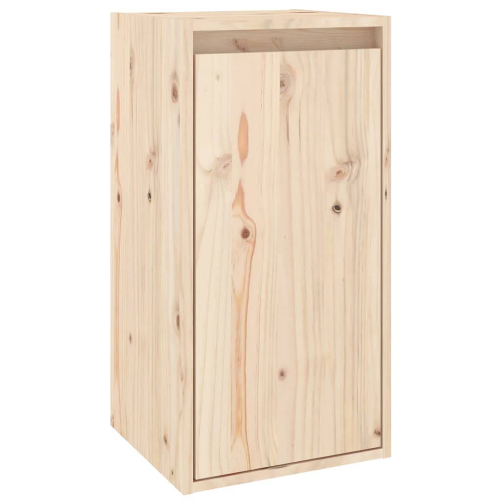 vidaXL Wandschrank 30x30x60 cm Massivholz Kiefer