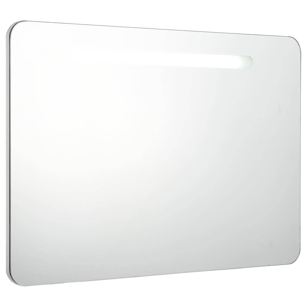 LED-Bad-Spiegelschrank 80 x 11 x 55 cm