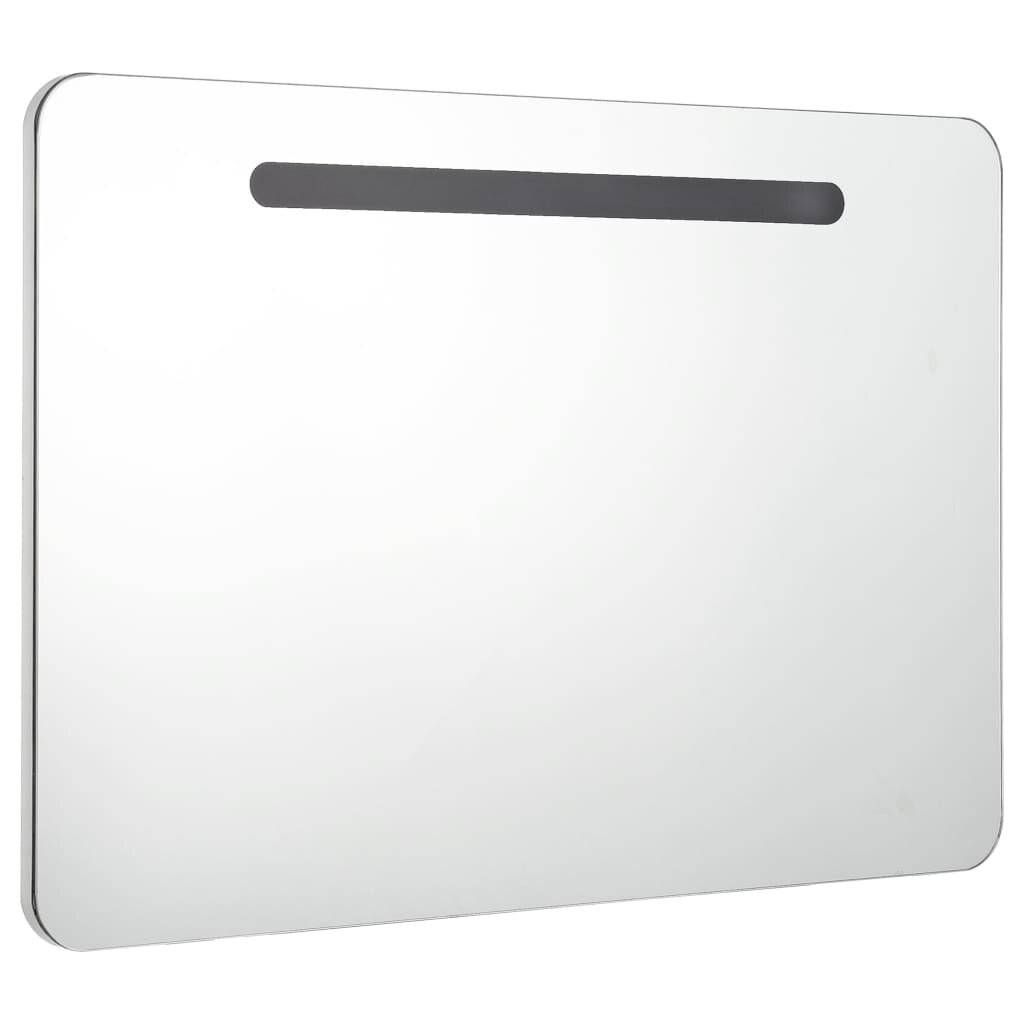 LED-Bad-Spiegelschrank 80 x 11 x 55 cm