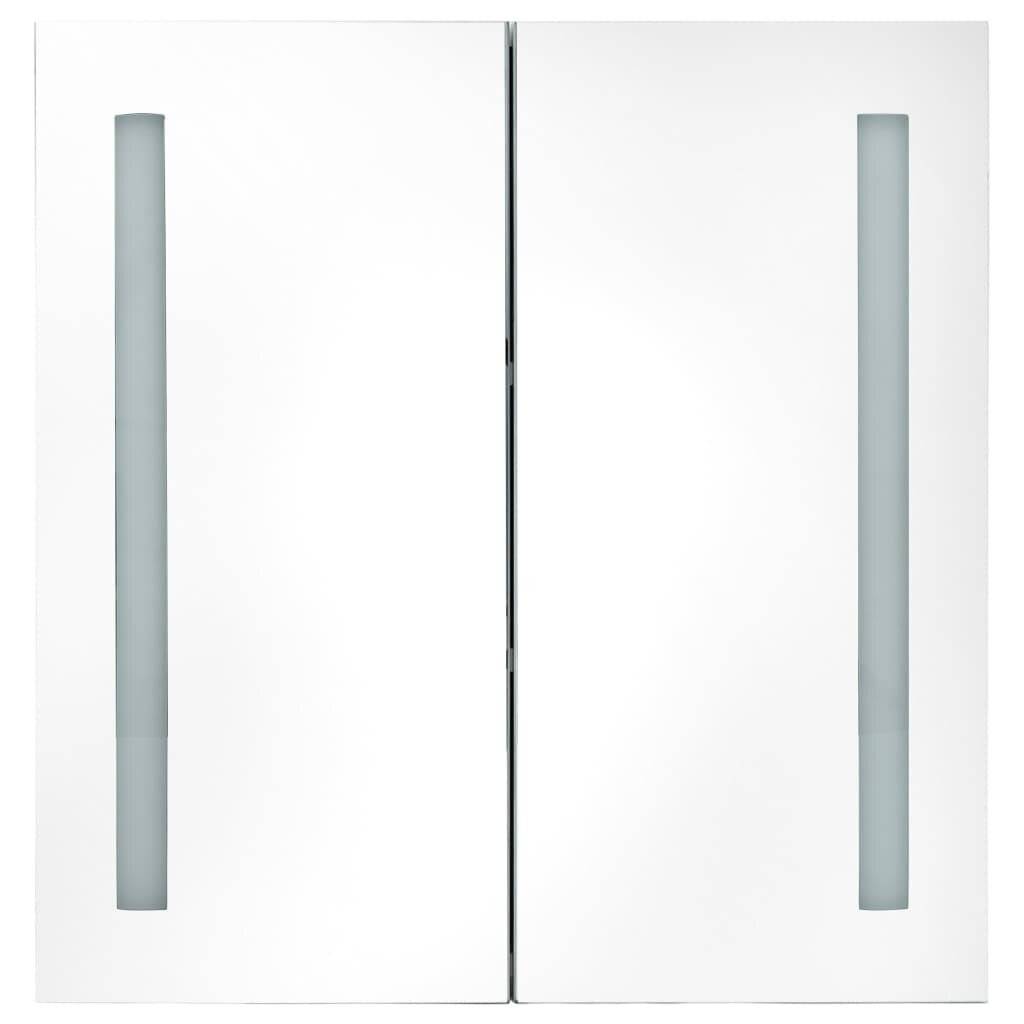 LED-Bad-Spiegelschrank 62 x 14 x 60 cm