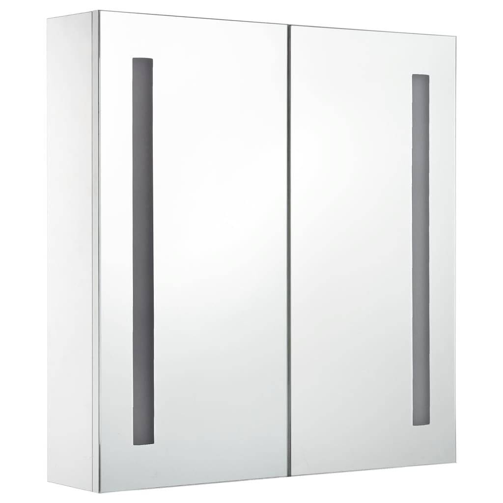 LED-Bad-Spiegelschrank 62 x 14 x 60 cm