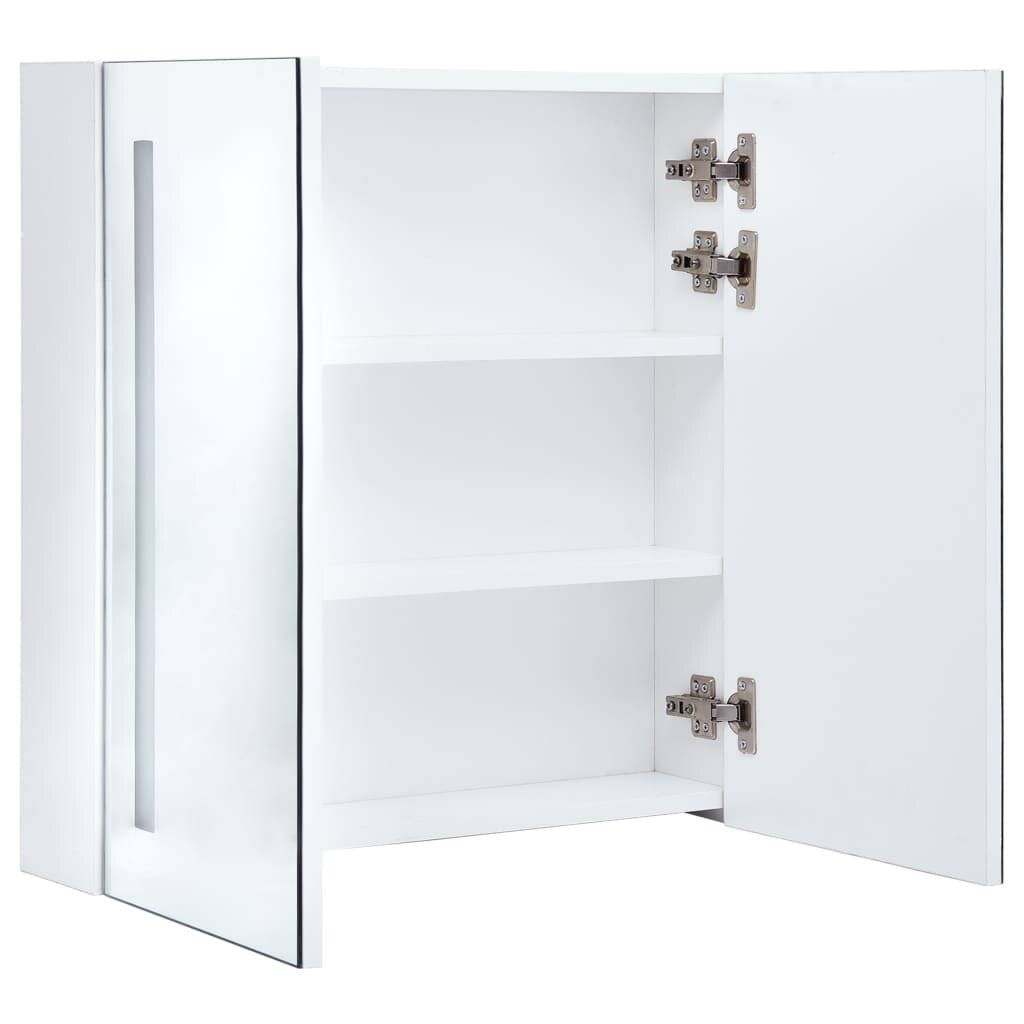 LED-Bad-Spiegelschrank 62 x 14 x 60 cm