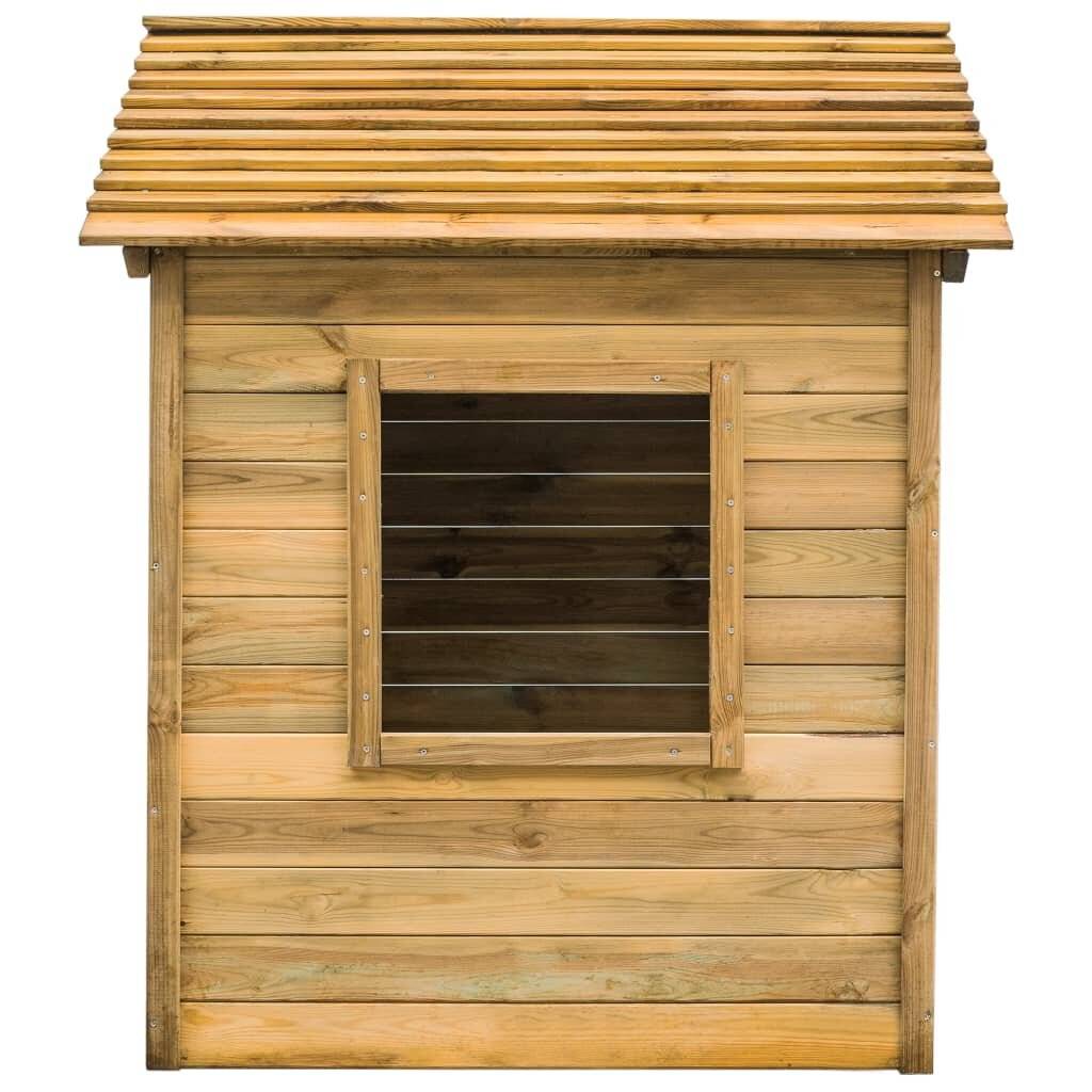 Garten-Spielhaus 123 x 120 x 146 cm Kiefernholz