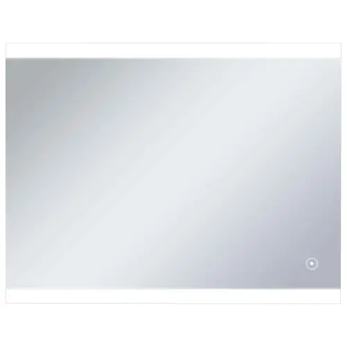Badezimmer-Wandspiegel mit LED und Touch-Sensor 80 x 60 cm Badezimmer-Wandspiegel mit LED und Touch-Sensor 80 x 60 cm