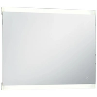 Badezimmer-Wandspiegel mit LED und Touch-Sensor 80 x 60 cm Badezimmer-Wandspiegel mit LED und Touch-Sensor 80 x 60 cm