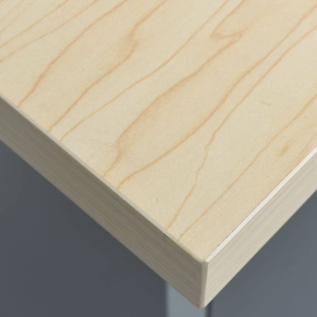 Werkbank Schwarz 120×60×85 cm Stahl