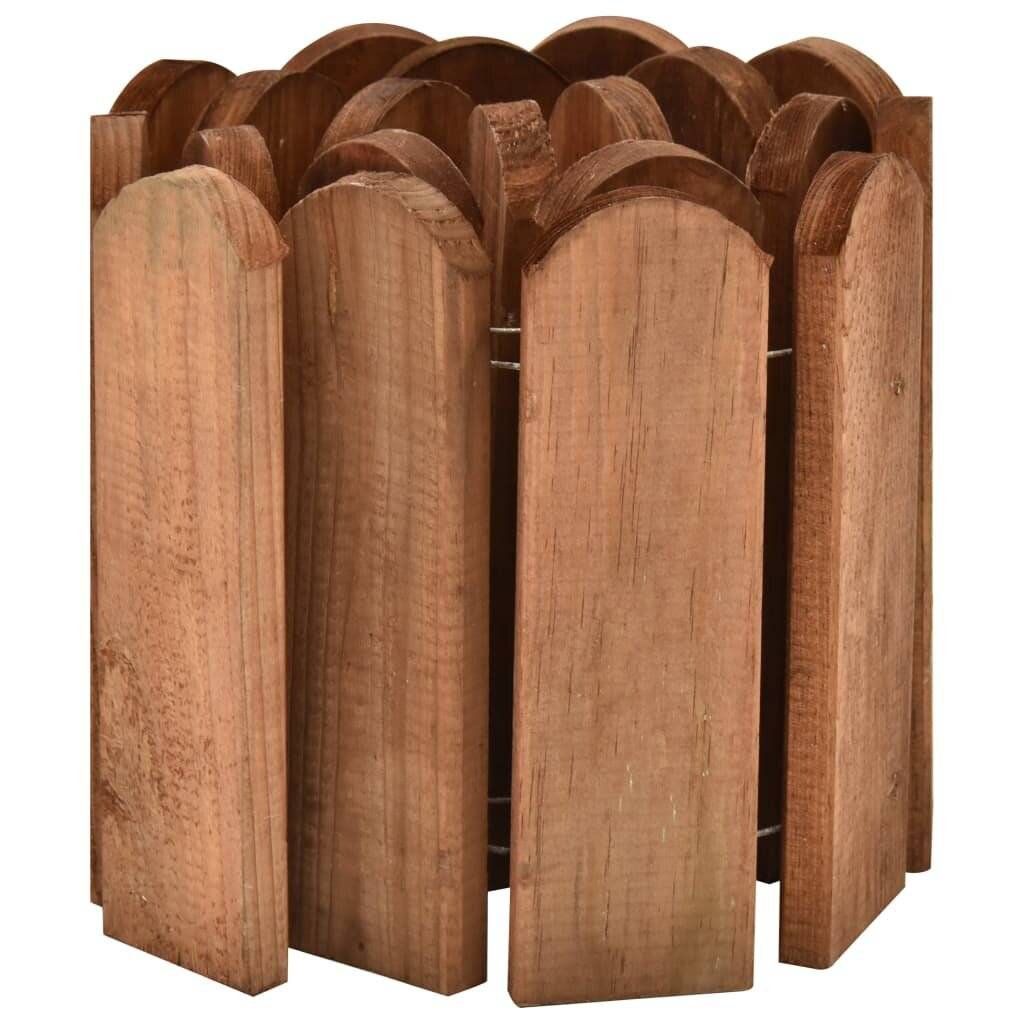 Beeteinfassungen 3 Stk. 120 cm Imprägniertes Kiefernholz