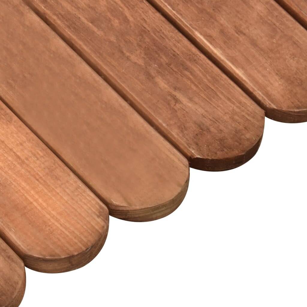 Beeteinfassungen 3 Stk. 120 cm Imprägniertes Kiefernholz