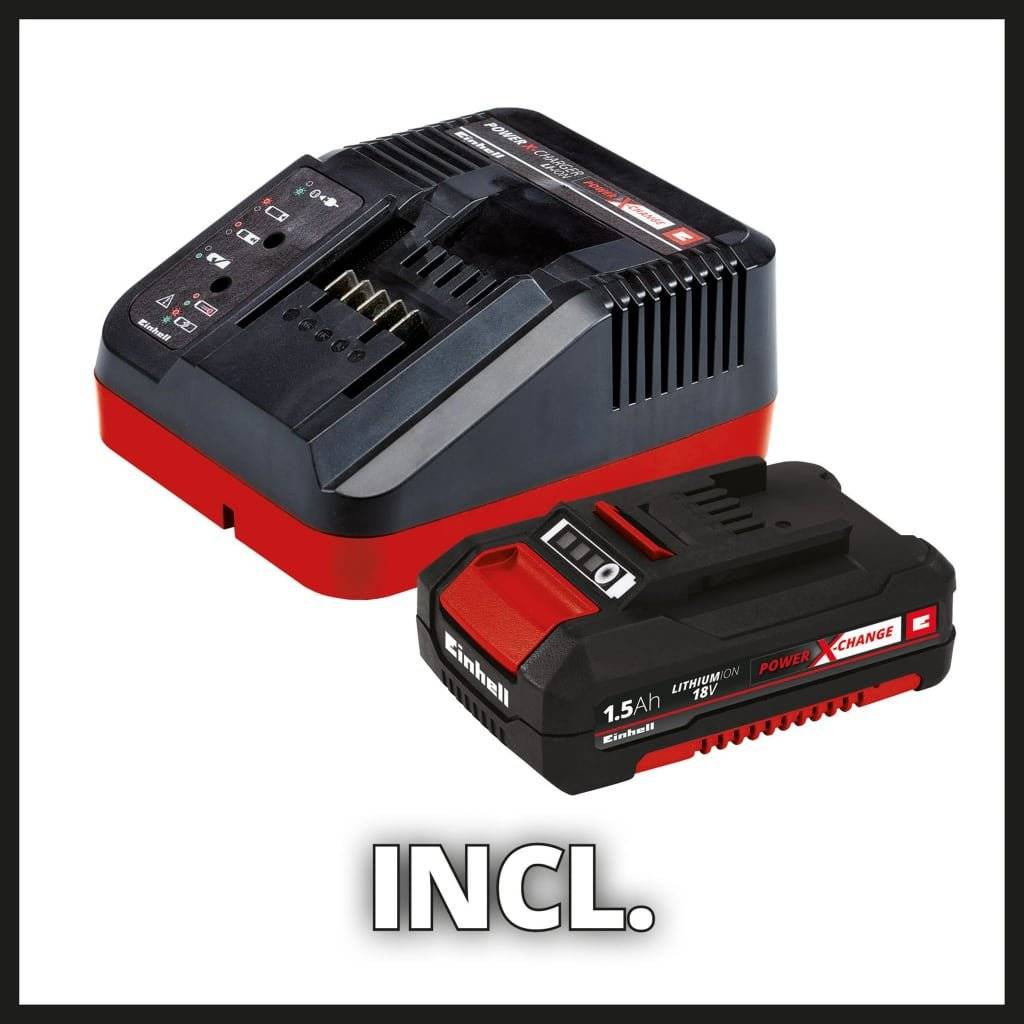 Einhell TC-CD 18/35 Li 4513914 Akku-Bohrschrauber 18V 1.5Ah Li-Ion inkl. Ladegerät, inkl. Akku