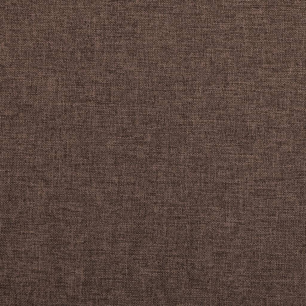 Verdunkelungsvorhänge Haken Leinenoptik 2 Stk. Taupe 140x175 cm