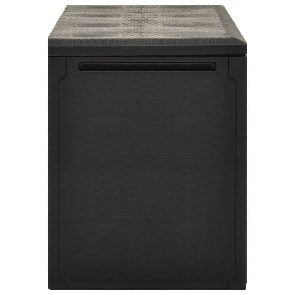 Gartenbox Anthrazit 114x47x60 cm