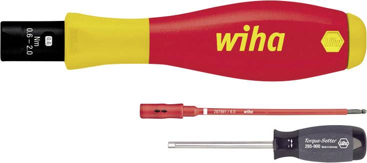 Wiha VDE Drehmoment-Schraubendreher 0.5 - 2 Nm DIN EN 60900, DIN EN ISO 6789, DIN EN 26789