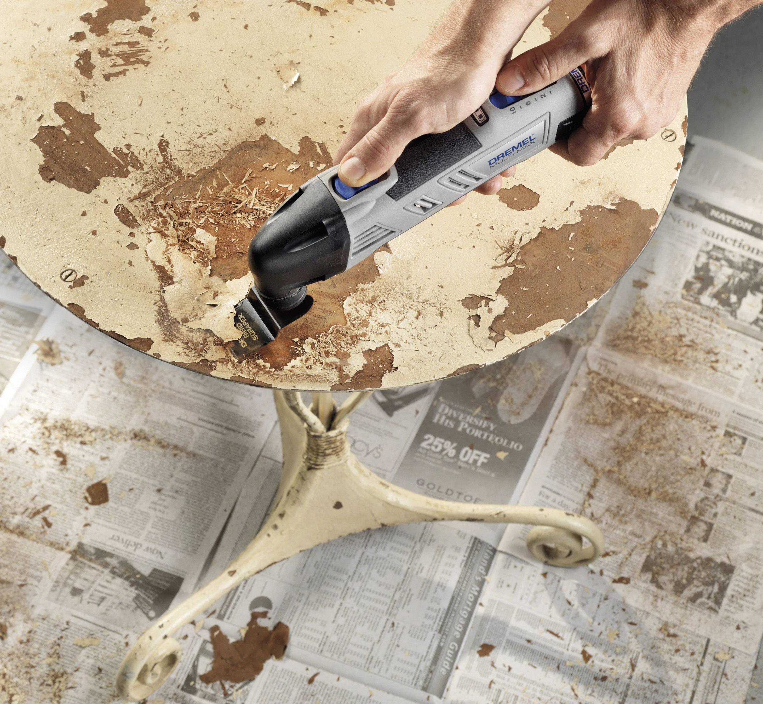 Dremel Multi-Max 8300 Multifunktionswerkzeug 2 x 1,3 Ah Li-Ion Akku F0138300JA