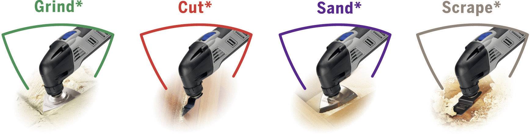 Dremel Multi-Max 8300 Multifunktionswerkzeug 2 x 1,3 Ah Li-Ion Akku F0138300JA