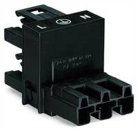 WAGO h-Verteiler 1 x Stecker 2 Buchse3-polig mit 3