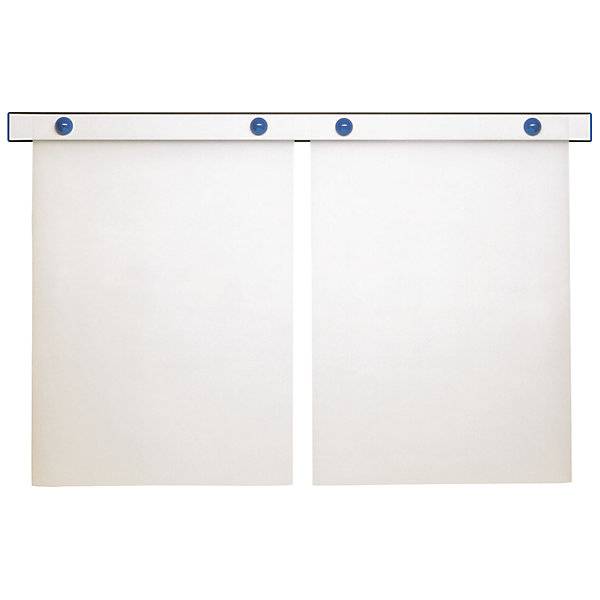 Magnet-Wandschiene LxBxT 1000 x 53 x 10 mm silber. MAUL 116268 49