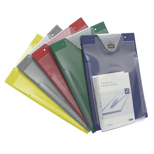 Auftragstasche DIN A4 TURBO, BxT 230 x 330 mm, VE 10 Stk, gelb., EICHNER, 172170 49