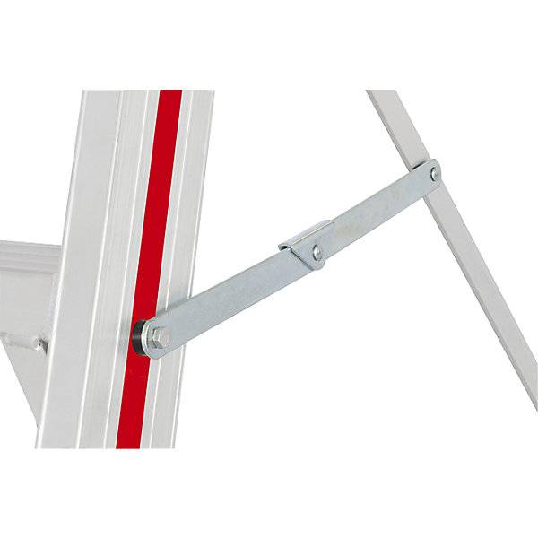 Alu-Klapptritt einseitig begehbar 4 Stufen Standhöhe 840 mm. HYMER 49777349