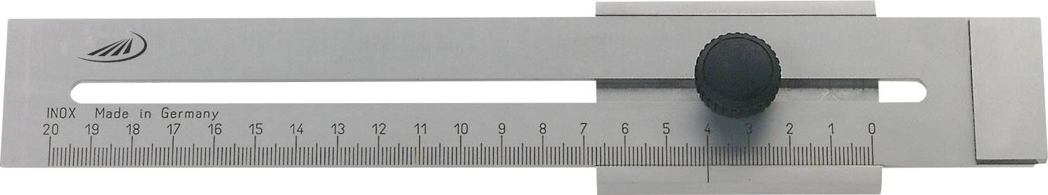 HELIOS PREISSER 0321302 Streichmaß Stahl rostfrei