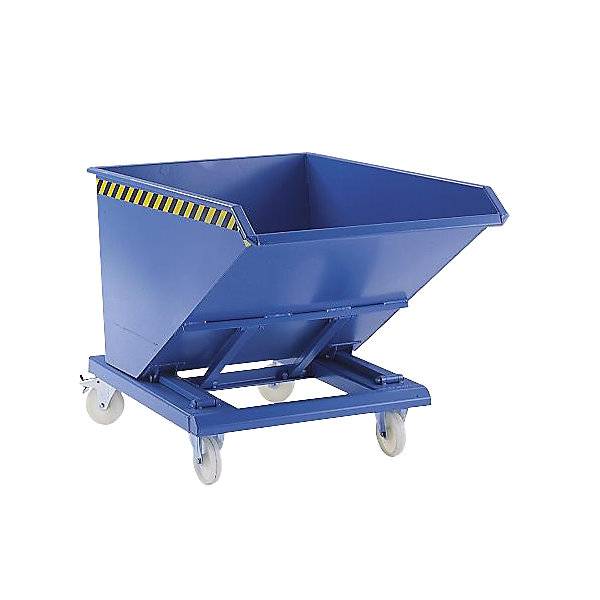 Kippbehälter NK 100, lackiert, Mausgrau