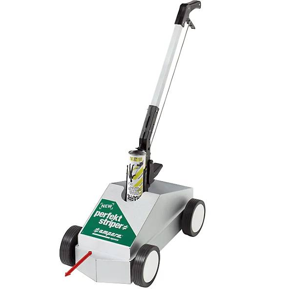 Bodenmarkiergerät, Strichbreite 30 - 100 mm, inkl. Zubehör., a.m.p.e.r.e, 569503 49