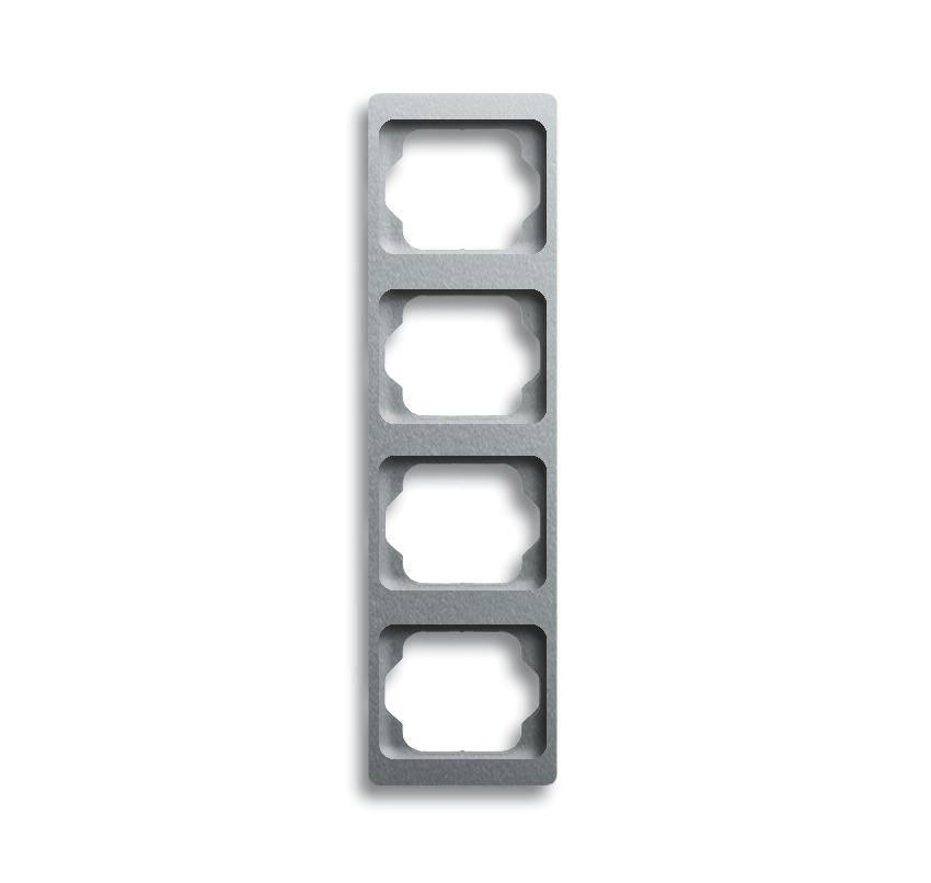 Busch-Jaeger 4fach Rahmen Rahmen Titan 2CKA001754A4130