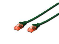 Digitus DK-1612-050/Y RJ45 Netzwerkkabel, Patchkabel CAT 6 U/UTP 5.00 m Gelb verdrillte Paare 1 St.