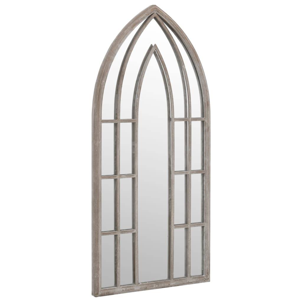 vidaXL Spiegel Sandfarben 100x45 cm Eisen für den Innenbereich