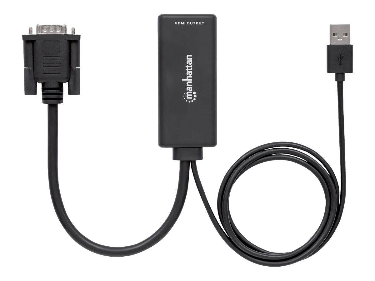 Manhattan AV Konverter 152426 [VGA, USB 2.0 - HDMI]