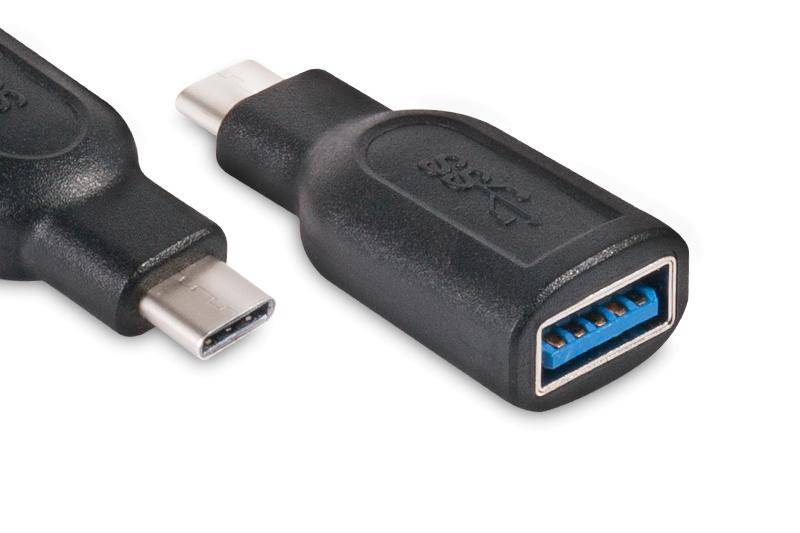 club3D USB 3.2 Gen 1 (USB 3.0) Adapter [1x USB-C® Stecker - 1x USB 3.2 Gen 1 Buchse A (USB 3.0)] 186679