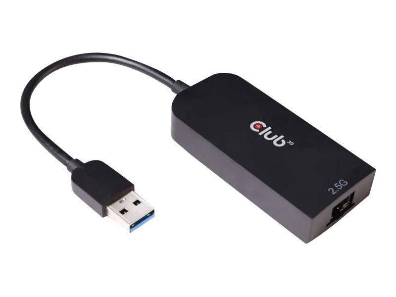 club3D CAC-1420 Netzwerkadapter 2.5 GBit/s USB 3.2 Gen 1, RJ45