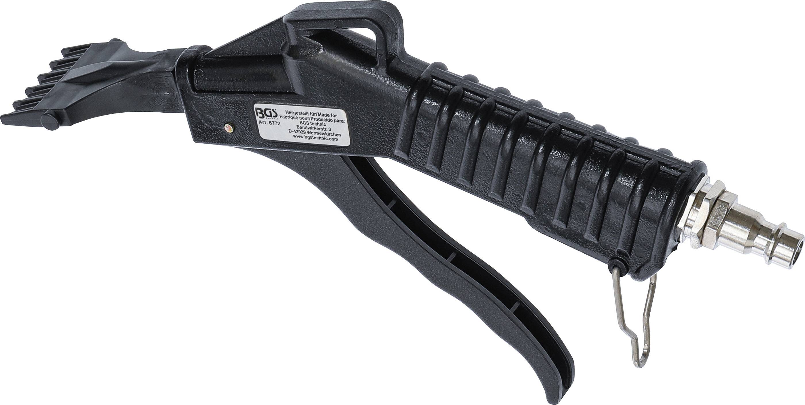 BGS 6772 Druckluft-Ausblaspistole, mit Flachdüse