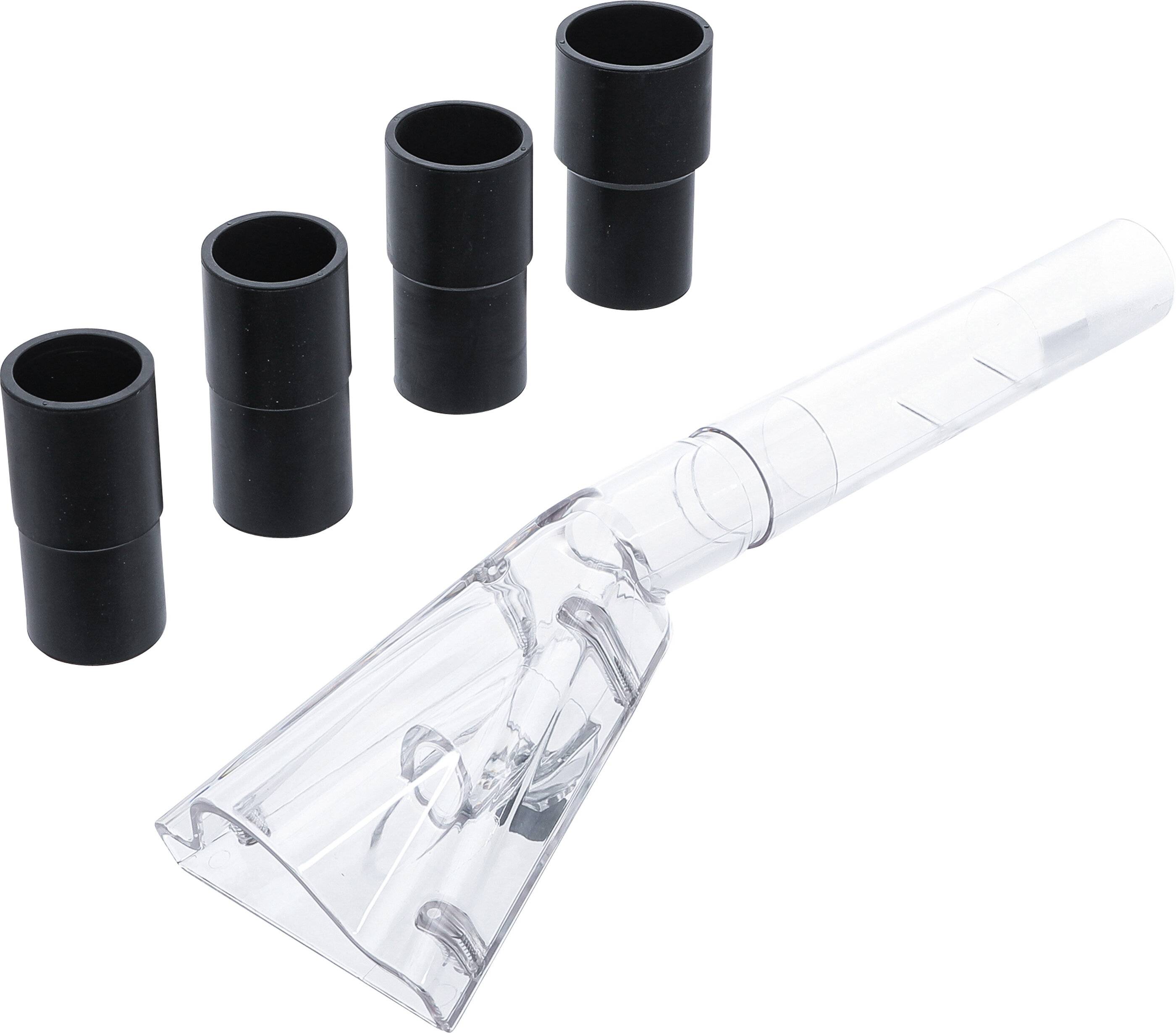 BGS Saugaufsatz für Druckluft-Reinigungspistole groß mit 4 Adaptern für Art. 70150 - 70152