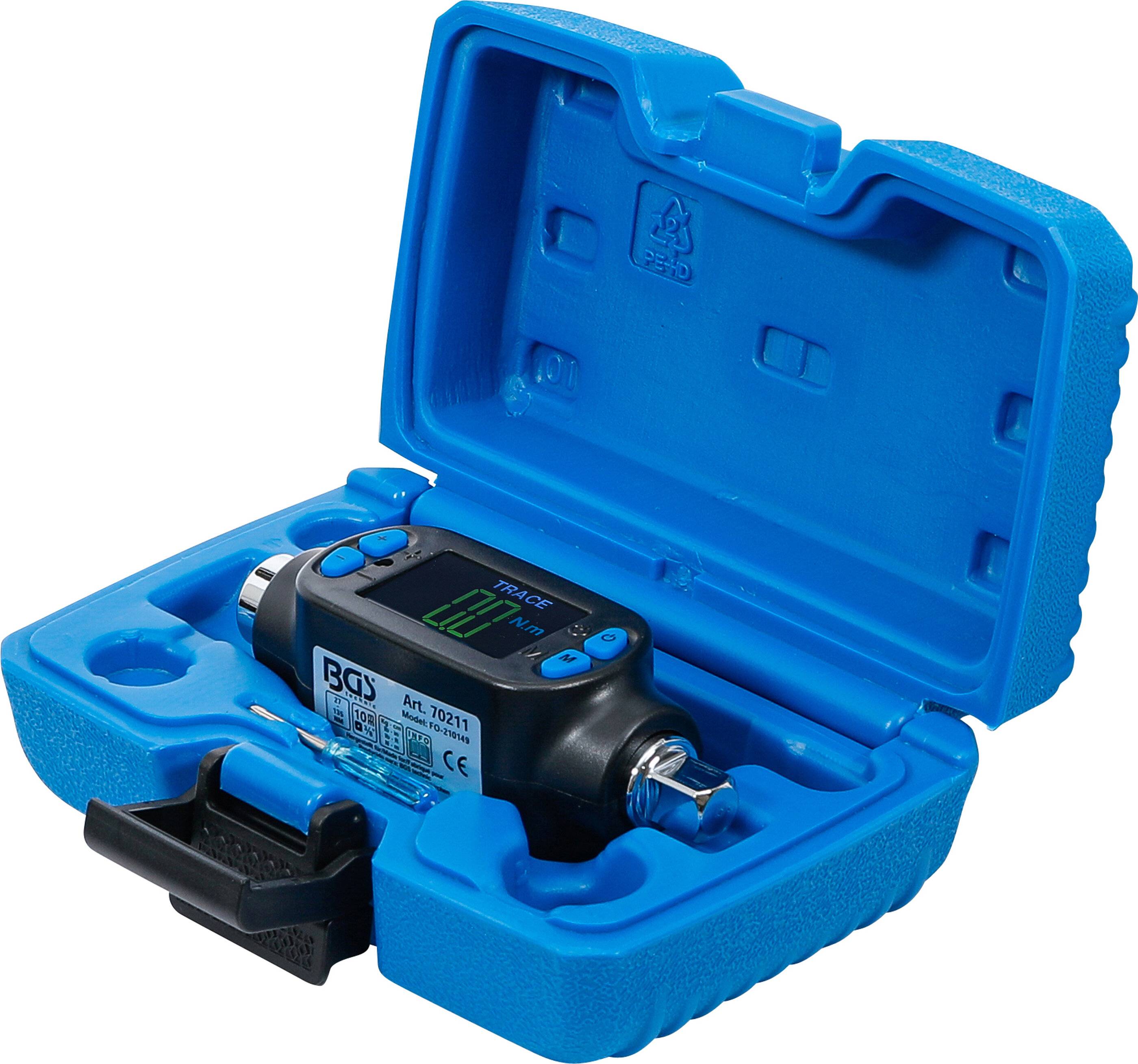 Digitaler Drehmoment-Adapter 10 mm (3/8") 27 - 135 Nm