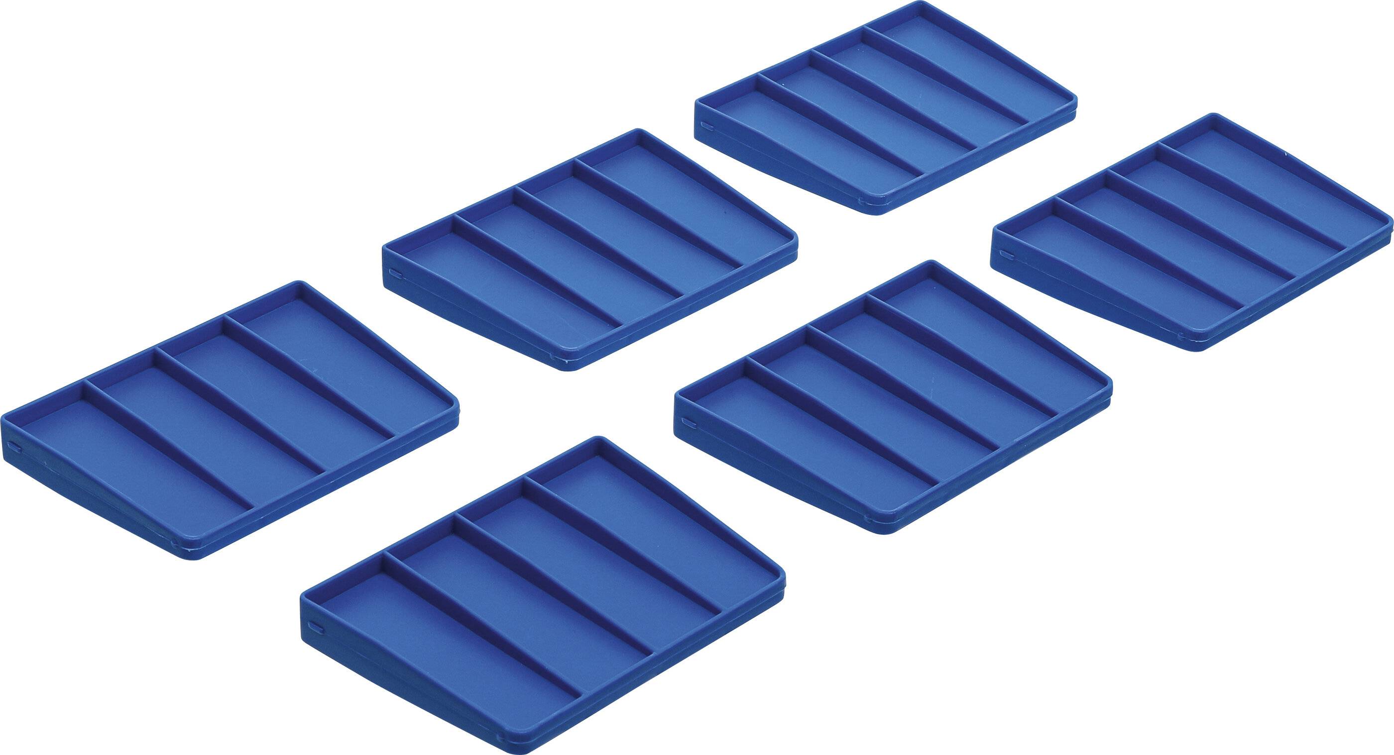 BGS technic Trennstege für Werkzeug-Tragekasten | Kunststoff | 6-tlg.