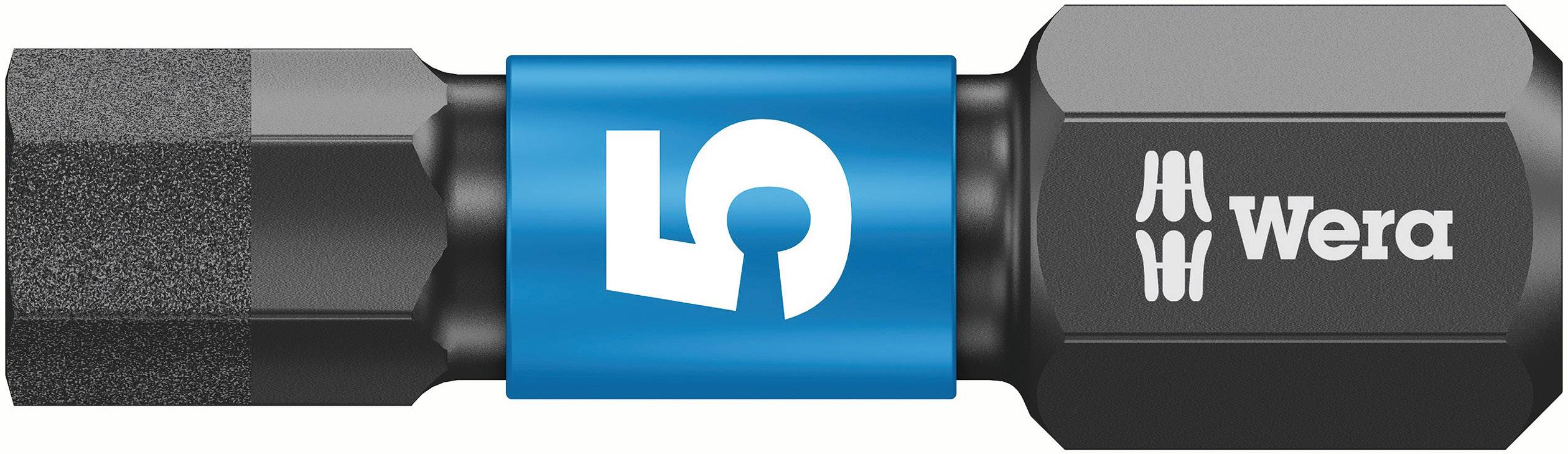 Wera 840/1 IMP DC / SW 4,0 X 25 Sechskant-Bit 4 mm Werkzeugstahl legiert, diamantbeschichtet D 6.3