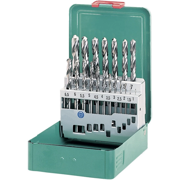Heller 21962 4 HSS Metall-Spiralbohrer-Set 19teilig Cobalt DIN 338 Zylinderschaft 1 Set Heller 21962 4 HSS Metall-Spiralbohrer-Set 19teilig Cobalt DIN 338 Zylinderschaft 1 Set