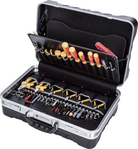 Bernstein Tools for Electronics 6400 Elektriker Werkzeugkoffer bestückt 82teilig